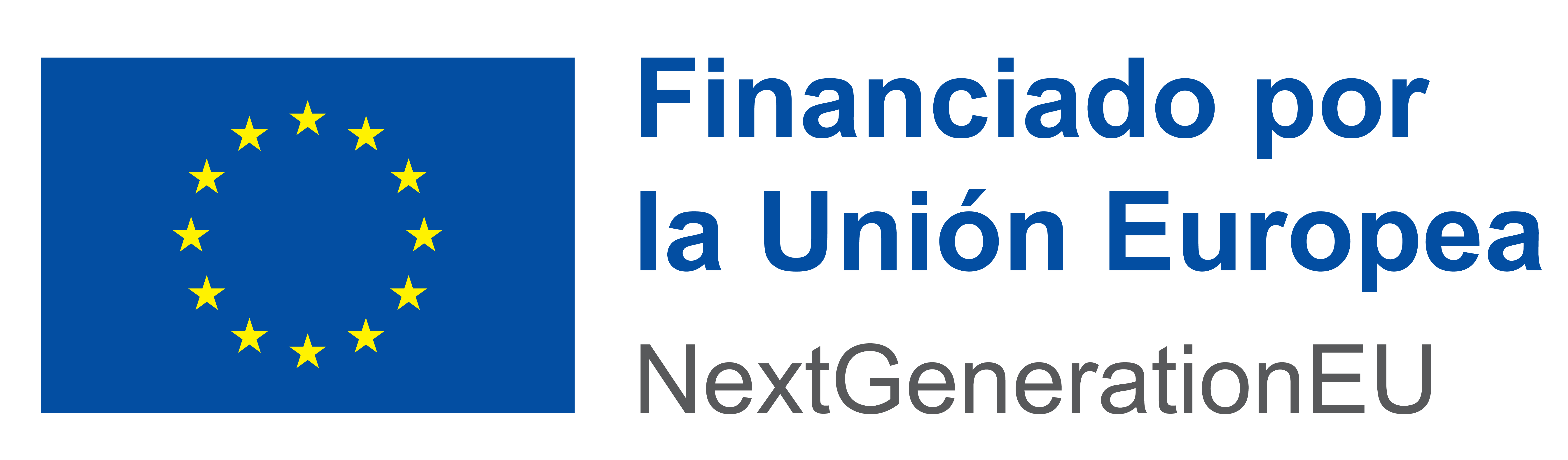 Logotipo Financiado por la Unión Europea NextGenerationEU